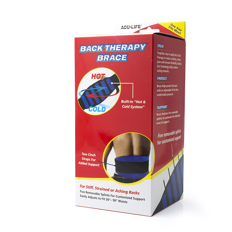 360 Hot & Cold Back Therapy Brace Sports Supports Mobility